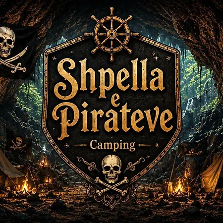 مكان تخييم Shpella E Pirateve Lukovë